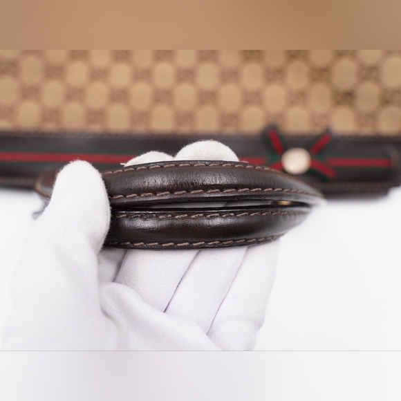 ❌️❌️SOLD❌️❌️CB18 ❤️ Gucci GG Canvas Mayfair Tote - Picture 10 of 15